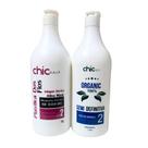 Progressiva Orgânica 1L e Progressiva Plástica Chic Hair 1L