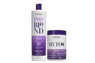 Progressiva ProBlond 1L Sem Formol Btox Mytox Blond Myphios Progressiva ProBlond 1L Sem Formol Btox Mytox Blond Myphios