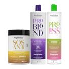 Progressiva ProBlond Shampoo 2x1L Máscara SOS 1kg Myphios