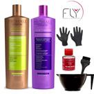 Progressiva Prohall Burix One Select Blond Kit 1 Litro Escova
