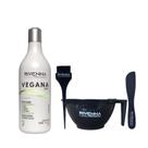 Progressiva Vegana de 1L + kit de Cumbuca, Pincel e Espátula