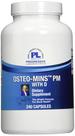 Progressive Labs Osteo-Mins PM com Suplemento de Vitamina D, 240 Cápsulas