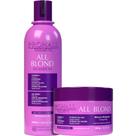 Prohall All Blond - Kit Matizador Manutenção para Loiros Duo (2 Produtos) Prohall All Blond - Kit Matizador Manutenção para Loiros Duo (2 Produtos)