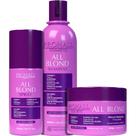 Prohall All Blond - Kit Matizador Manutenção para Loiros Trio (3 Produtos) Prohall All Blond - Kit Matizador Manutenção para Loiros Trio (3 Produtos)