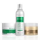 Prohall Kit Biomask Shampoo + Máscara + Extreme Repair 300g