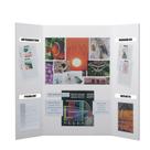 Project Boards Flipside Products 36 x 48 cm Clay White, pacote com 10