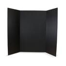 Project Boards Flipside Products 91,44 cm x 121,92 cm, preto, pacote com 10