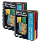 Project Organizer Better Office Products, pacote com 24 Pocket Poly, 2 unidades