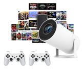 Projetor 4k Portátil Android Full Hd Video Gamer X10 Plus Branco 127/220v Projetor 4k Portátil Android Full Hd Video Gamer X10 Plus Branco 127/220v