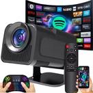 Projetor Android 13 HY320 com Alta Eficiência HDMI Wi-Fi Bluetooth 4K Lançamento 2025