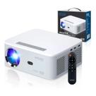 Projetor Android Smart Multimídia 5G 4K Laser Wi-Fi Exbom Branco