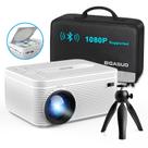 Projetor Bluetooth BIGASUO HD 9000L com Leitor de DVD 1080P