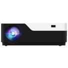 Projetor brazilpc bpc-1080p m18-w 5000 lumes preto/branco (2xhdmi - 2xusb- 1xvga - av - sd card)