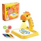Projetor De Desenhos Infantil Girafa C/ Lousa Música e Led