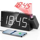 Projetor de despertador Mesqool Digital para quarto de crianças