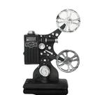 Projetor de filme vintage Sculpture Retro Film Reel Resin 23x18cm