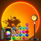 Projetor de lâmpada Sunset Madoury com controle de aplicativo multicolorido