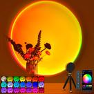 Projetor de lâmpada Sunset XEBKOR Multicolor LED para quarto