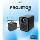 Projetor de LED Multimídia Datashow Sistema Som Home Theater Integrado Sistema Android WIFI Bluetooth