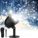 Projetor de Luz de Neve Natalino SOMKTN - À Prova D'Água para Exteriores