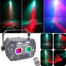 Projetor De Luz DJ LED RGB Com Efeito Aurora R&G, Padrões a Laser Para Festas E Decoração De Natal