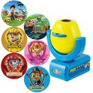 Projetor de luz noturna projetável Paw Patrol LED para crianças