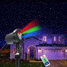 Projetor de luzes laser de Natal MHAZDZE RGB à prova d'água