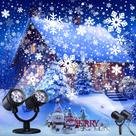 Projetor de Natal com Iluminação de Flocos de Neve Toodour - Para Área Externa