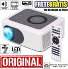 Projetor Digital de Led Espelhamento 1080p HD 4k Hdmi Usb AV Datashow Portátil Retroprojetor Tv Futebol Home Show Bivolt