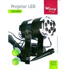 Projetor Espeto Led Laser Natal / Eventos Estrelas Brancas Bivolt