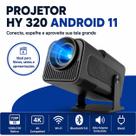 Projetor HY320 Smart Wi-Fi Bluetooth 5.0 Android 11 Cinema em Casa Projetor HY320 Smart Wi-Fi Bluetooth 5.0 Android 11 Cinema em Casa