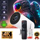 Projetor Inteligente Hy300 Pró 470 ANSI 5G Smart 4K Wifi 6 Bluetooth 5.0 Android 11