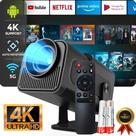 Projetor Inteligente Hy320 Normal 5G Smart 4K Wifi 6 Bluetooth 5.0 Android 11 Lançamento 2025