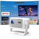 Projetor inteligente VISSPL Netflix 4K WiFi Bluetooth Branco Projetor inteligente VISSPL Netflix 4K WiFi Bluetooth Branco