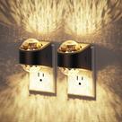 Projetor JandCase Star Night Light, pacote com 2 plug-ins 3000K