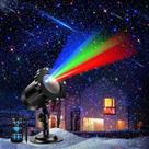 Projetor Laser RGB Alinkey para Exteriores - 3 Cores e Efeito Estrelado