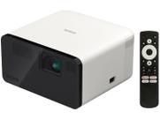 Projetor Laser Smart EpiqVision EF-21W Smart Streaming Resolução 1920x1080 Alto-falante integrado Wi-Fi e Bluetooth USB HDMI Branco