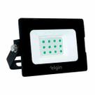 Projetor Led 10w Luz Verde Bivolt 550 Lumens Refletor Elgin Bivolt