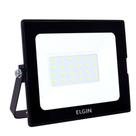 Projetor Led 30W 6500K Branca Fria Preto Bivolt