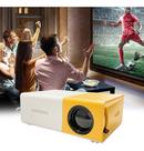 Projetor Led Portátil 1080p Cinema Filme Futebol Hdmi Tv Pc
