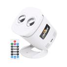 Projetor LED RGB Aurora Com 64 Padrões, Luz De Disco DJ Para Festas, Efeito De Cenário Noturno KTV