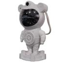 Projetor Luminária Astronauta Com Caixa Som Bluetooth