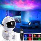 Projetor Luminaria Astronauta Luz Led Galáxia e Estrelas USB Portatil