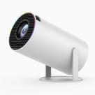 Projetor Mini Branco Portátil Cinema Casa Full HD LED