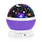 Projetor Night Light Star RICKLY para crianças com 12 cores claras