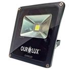 Projetor Ourolux SuperLED Slim 30W 6400K Preto