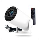 Projetor Portátil 4k HD Branco Bluetooth 110V/220V HY300