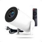 Projetor Portátil 4K HD Branco Bluetooth 110V/220V HY300