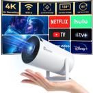 Projetor Portatil Full Hd Hy 300 Wifi Bluetooth Até 130 Polegadas Android 11 Cinema Em Casa