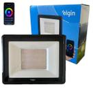 Projetor Refletor Led Smart Wifi Inteligente 50w Rgb Colorido ELGIN
